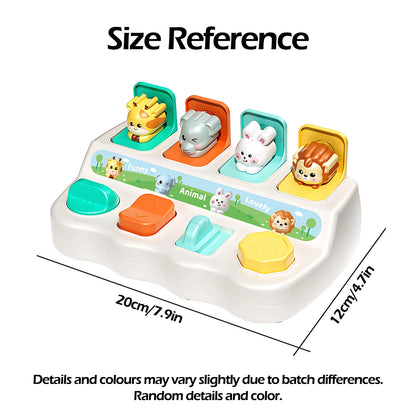 Montessori Pop-Up-Spielzeug & Lernboxen für Tiere – Verbesserung der Logik & Motorik für Kinder