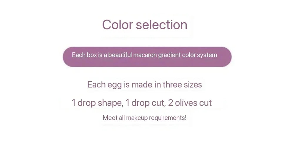 4PCS Makeup Sponge Blender Beauty Egg Cosmetic Puff – Soft Foundation & Powder Sponges für Frauen, professionelle Beauty-Tools