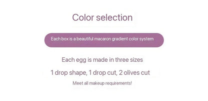 4PCS Makeup Sponge Blender Beauty Egg Cosmetic Puff – Soft Foundation & Powder Sponges für Frauen, professionelle Beauty-Tools