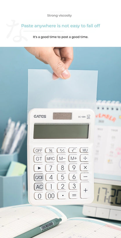 50 Blatt Transparent Sticky Notes – Wasserdichte Message & Signature Sticker für Notebooks