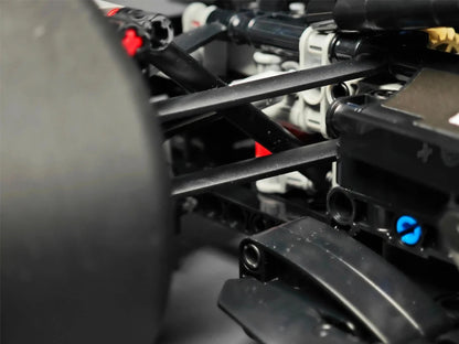 Technologie 1642PCS Mechanical Racing Car Building Blocks – W14 Venue Racing Model Kit für Erwachsene & Kinder