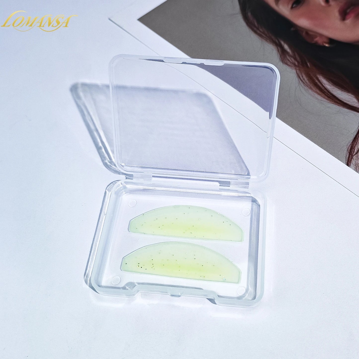 Lomansa 1 Paar Silikon Lash Softening Pads – Wimper Perm Rods & Shields für Lash Lifting, professionelle Wimpern Zubehör