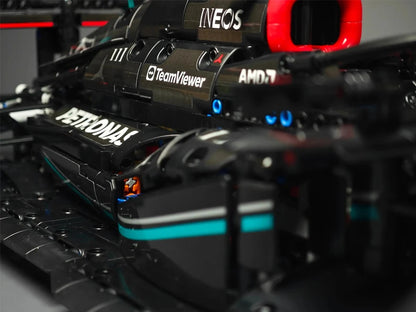 Technologie 1642PCS Mechanical Racing Car Building Blocks – W14 Venue Racing Model Kit für Erwachsene & Kinder