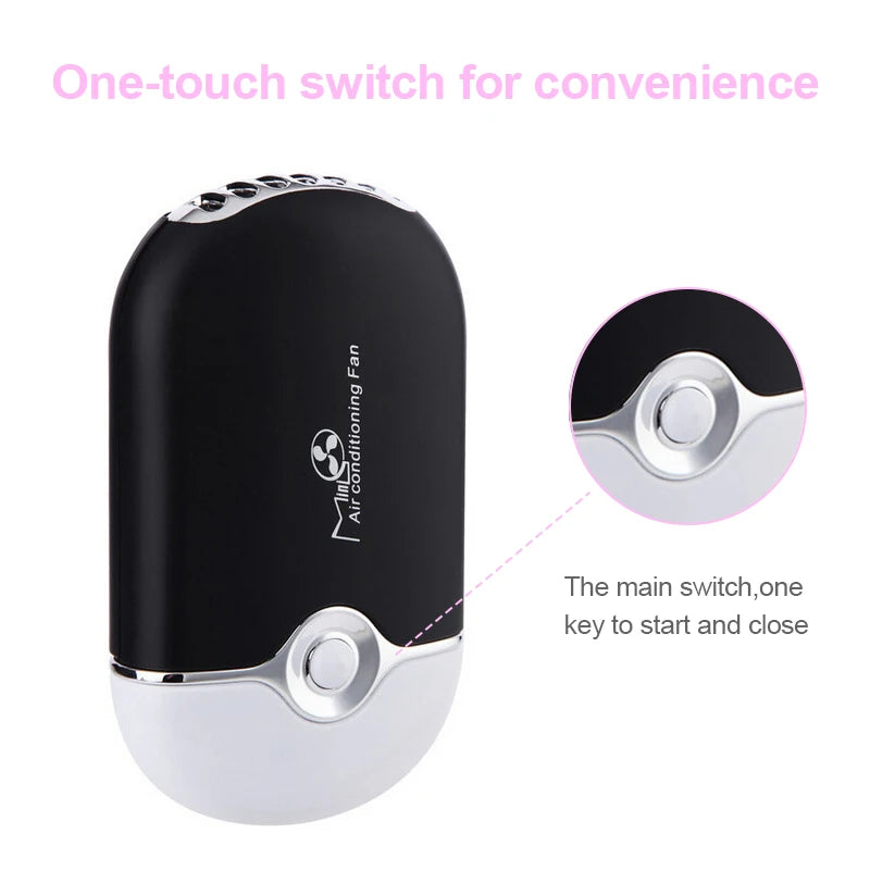MASSA USB Mini Wimpern Fan – Schnelltrocknende Lash Kleber Trockner, Wimpern Erweiterung Werkzeug für professionelle Make-up