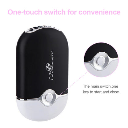 MASSA USB Mini Wimpern Fan – Schnelltrocknende Lash Kleber Trockner, Wimpern Erweiterung Werkzeug für professionelle Make-up