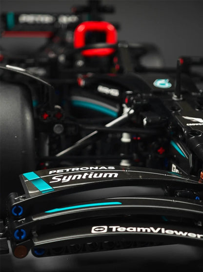 Technologie 1642PCS Mechanical Racing Car Building Blocks – W14 Venue Racing Model Kit für Erwachsene & Kinder