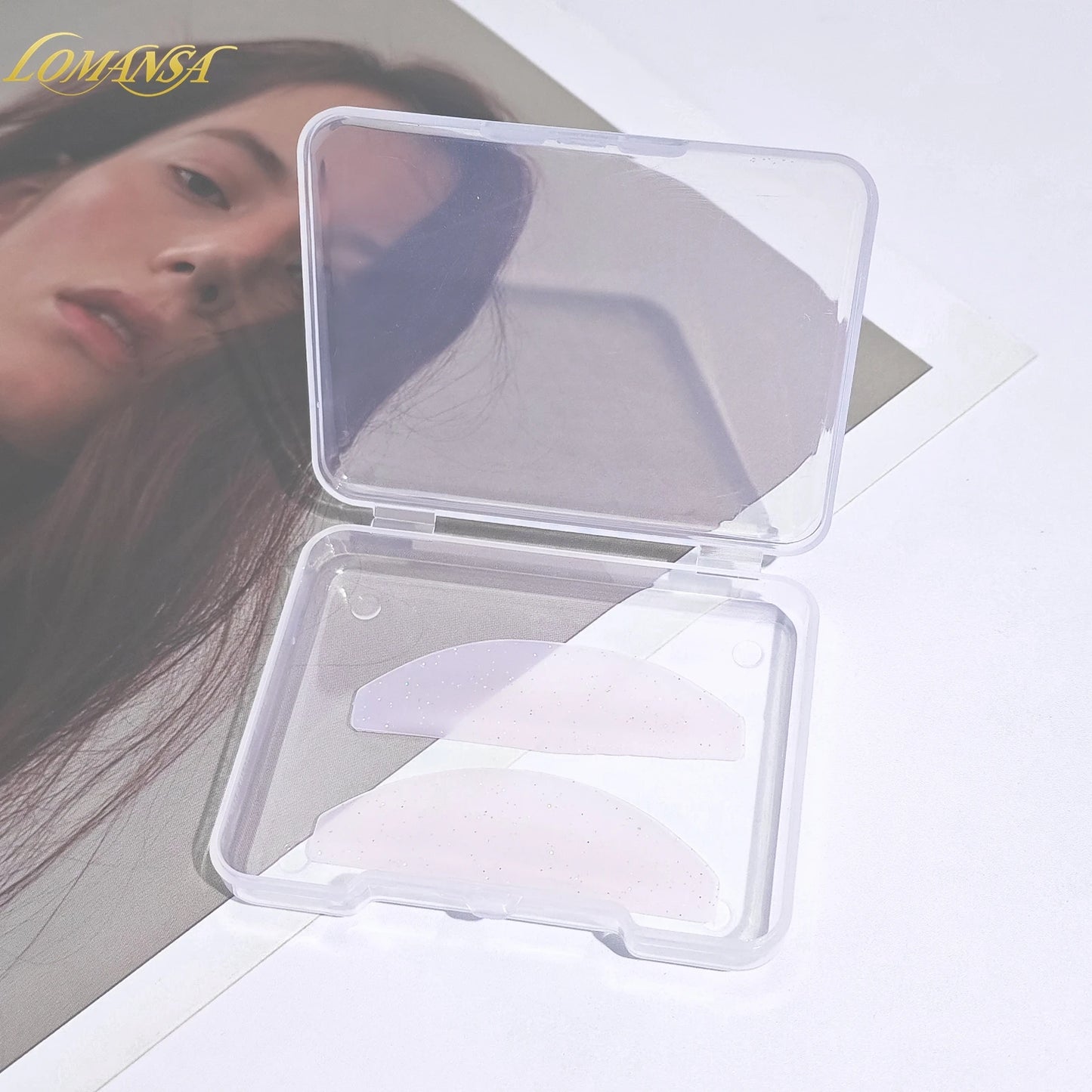 Lomansa 1 Paar Silikon Lash Softening Pads – Wimper Perm Rods & Shields für Lash Lifting, professionelle Wimpern Zubehör