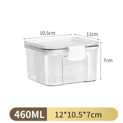 1PC Airtight Sealed Storage Jar – Kunststoff-Körner, Pasta & Würzbehälter ® Feuchtigkeit-Proof-Küche Organizer Box