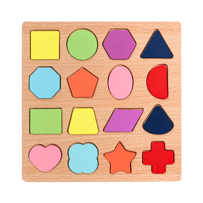 Kinder Alphabet & Zahl Holz Puzzle - Montessori Vorschule pädagogisches Spielzeug