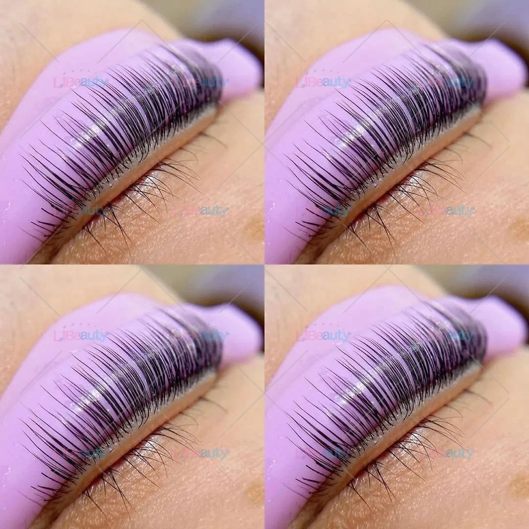 Libeauty 7 Paris wiederverwendbare Lash Lift Shield Pads – Silikon Wimpern Curler & Curling Eisen Zubehör, Make-up-Tool