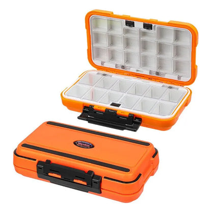 Premium Wasserdichte Doppel-Sided Fishing Tackle Box – Multifunktional Bait & Tool Organizer