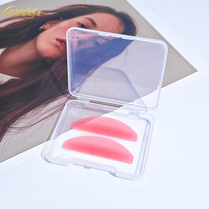 Lomansa 1 Paar Silikon Lash Softening Pads – Wimper Perm Rods & Shields für Lash Lifting, professionelle Wimpern Zubehör