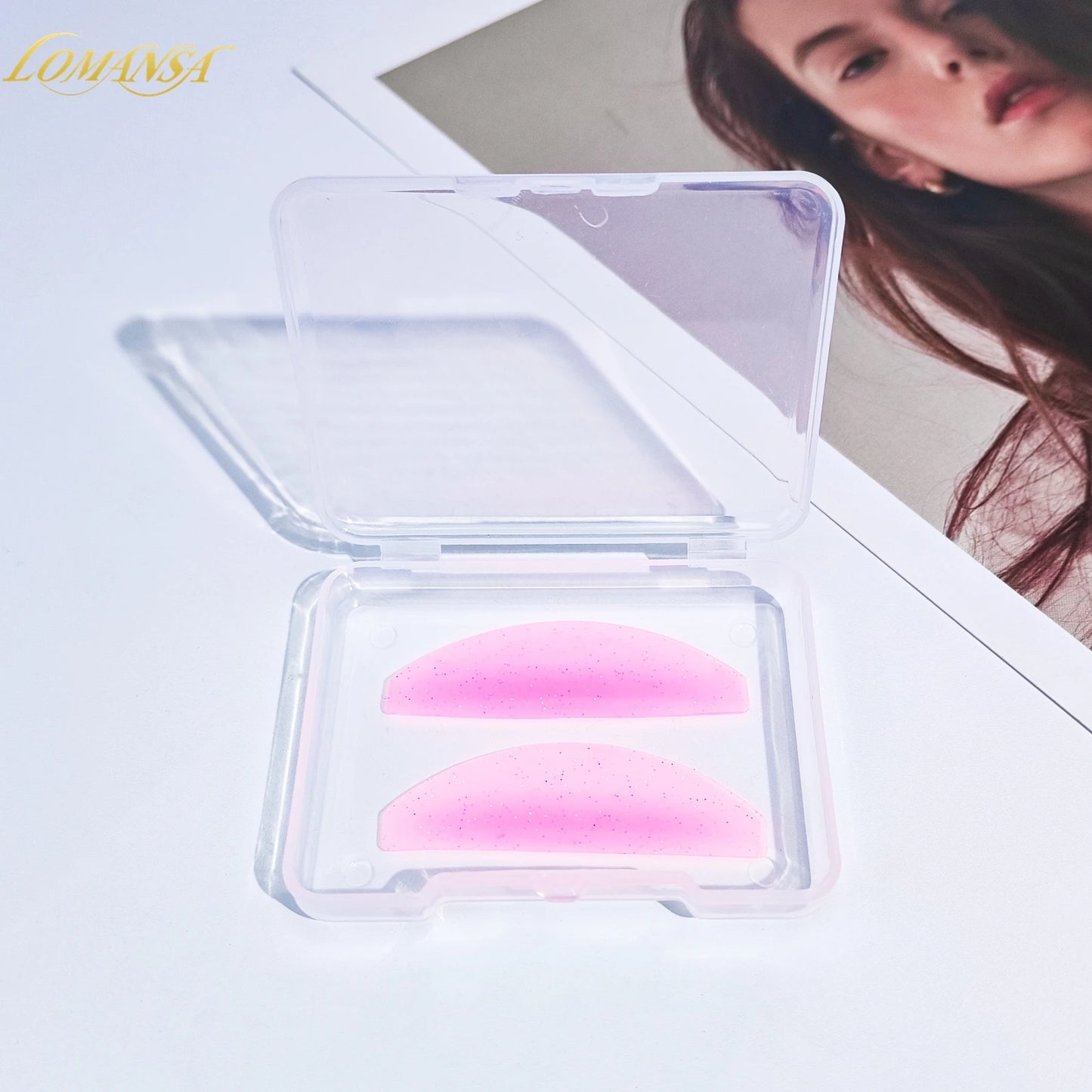 Lomansa 1 Paar Silikon Lash Softening Pads – Wimper Perm Rods & Shields für Lash Lifting, professionelle Wimpern Zubehör