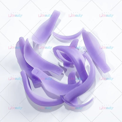 Libeauty 7 Paris wiederverwendbare Lash Lift Shield Pads – Silikon Wimpern Curler & Curling Eisen Zubehör, Make-up-Tool