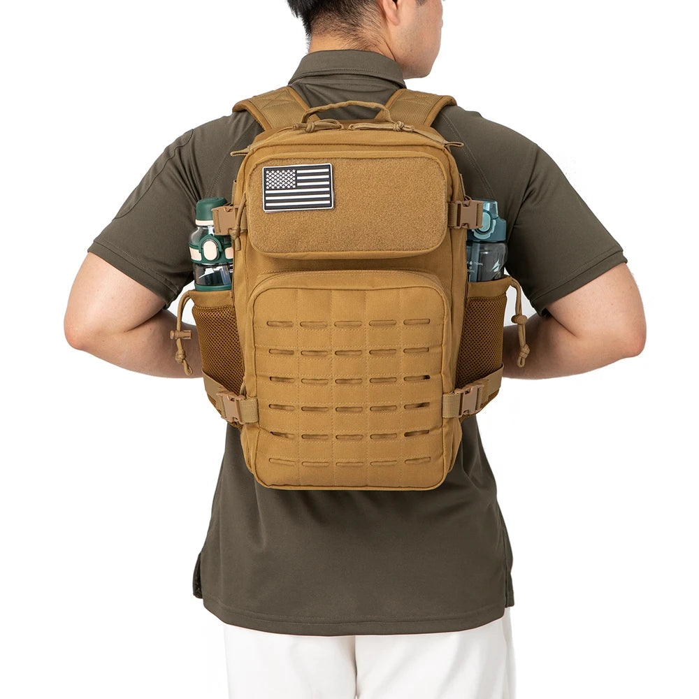 25L Tactical Backpack – Outdoor MOLLE Rucksack for Fitness, Hiking & EDC