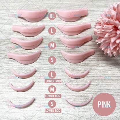 Libeauty 7 Paris wiederverwendbare Lash Lift Shield Pads – Silikon Wimpern Curler & Curling Eisen Zubehör, Make-up-Tool