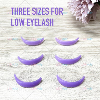 Libeauty 7 Paris wiederverwendbare Lash Lift Shield Pads – Silikon Wimpern Curler & Curling Eisen Zubehör, Make-up-Tool