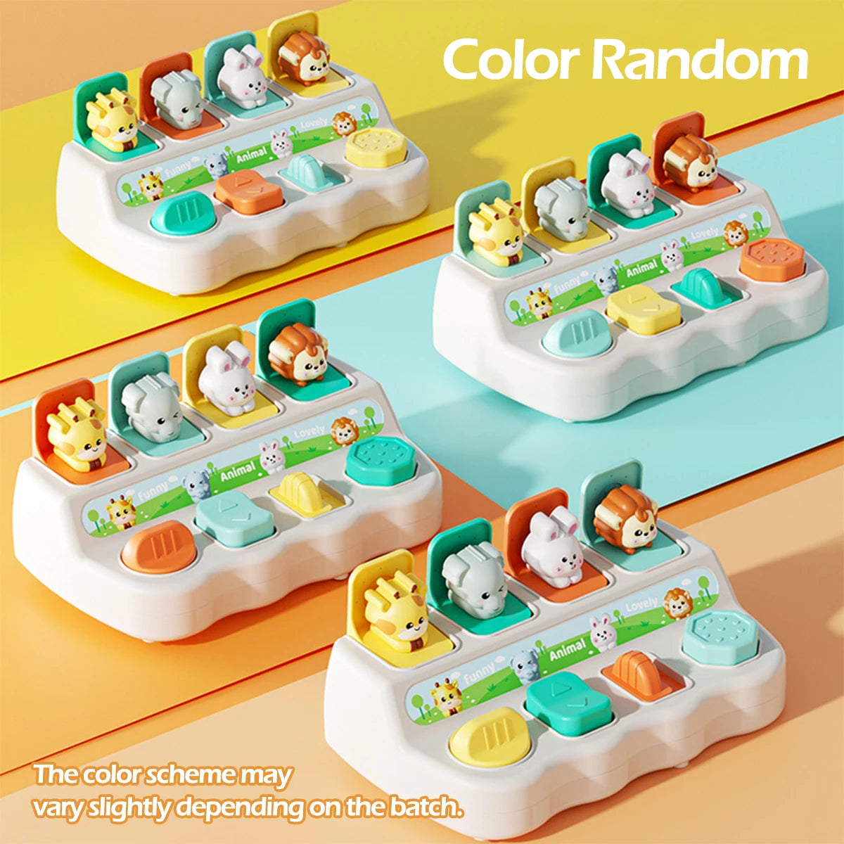 Montessori Pop-Up-Spielzeug & Lernboxen für Tiere – Verbesserung der Logik & Motorik für Kinder