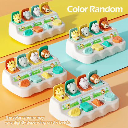 Montessori Pop-Up-Spielzeug & Lernboxen für Tiere – Verbesserung der Logik & Motorik für Kinder