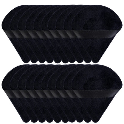 20/30St Triangle Samt Pulver Puff – Nass & Trocken Gebrauch Make-up Schwamm für die Gründung, Kosmetik und Schönheitsmischung