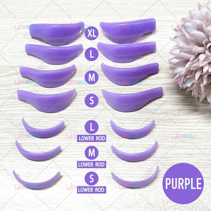 Libeauty 7 Paris wiederverwendbare Lash Lift Shield Pads – Silikon Wimpern Curler & Curling Eisen Zubehör, Make-up-Tool